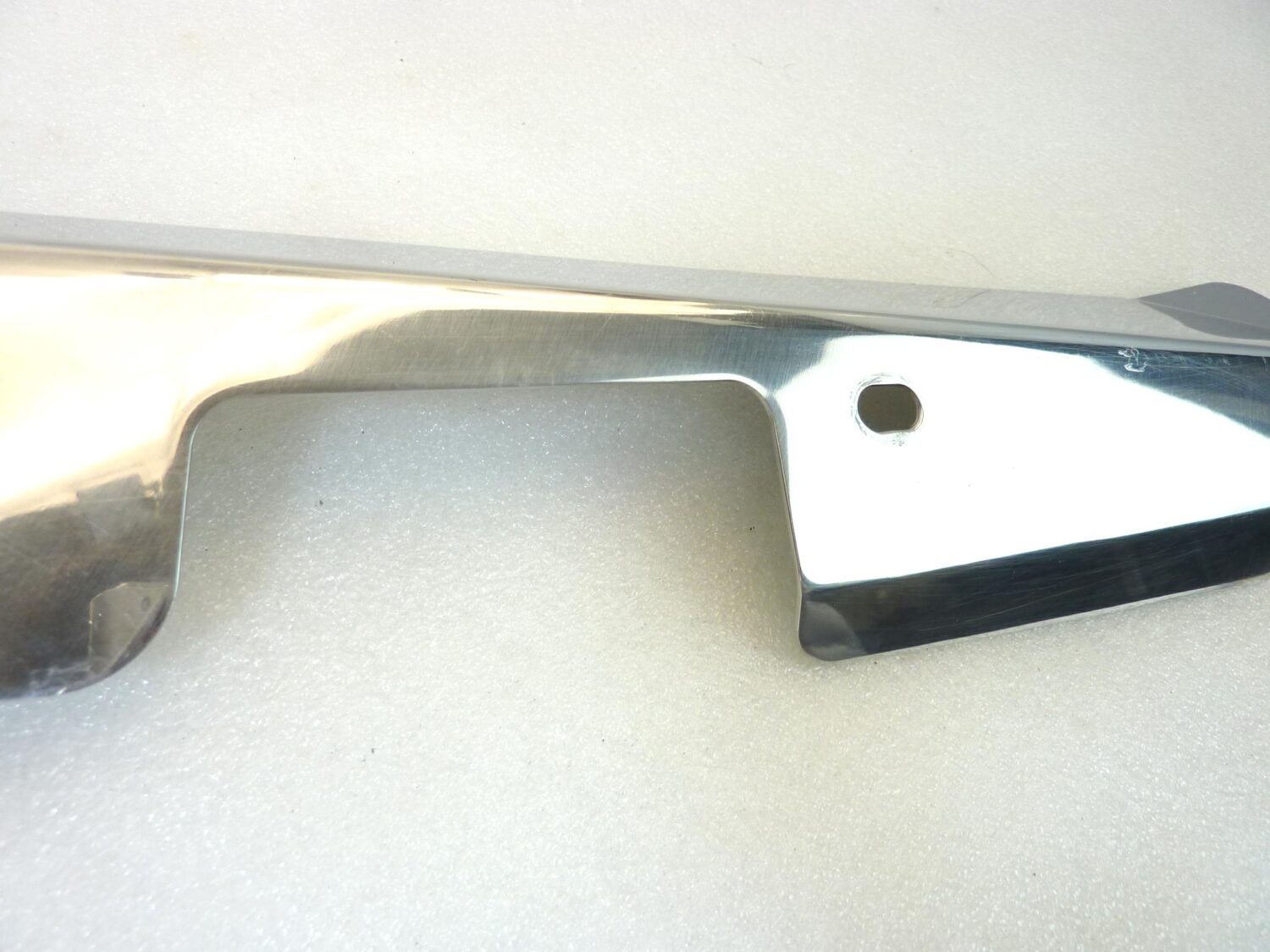 Copriculla destro Guzzi California 1100 3 III cromato copri telaio copertura - immagine 6