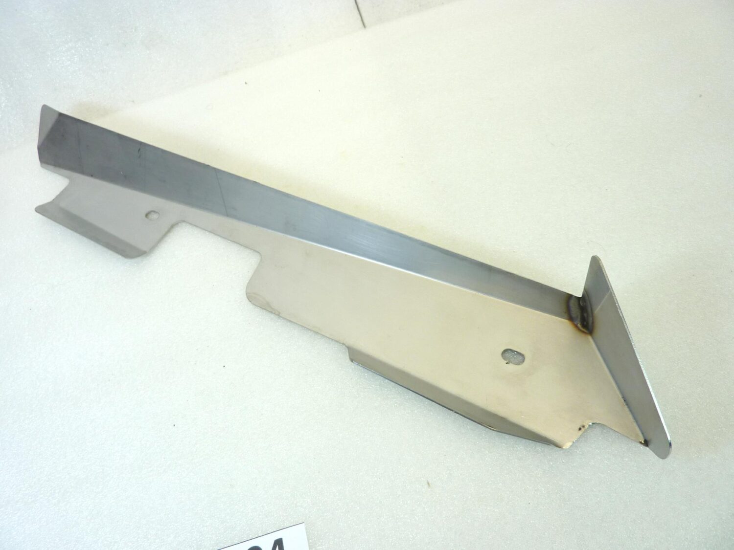 Copriculla destro Guzzi California 1100 3 III cromato copri telaio copertura - immagine 10