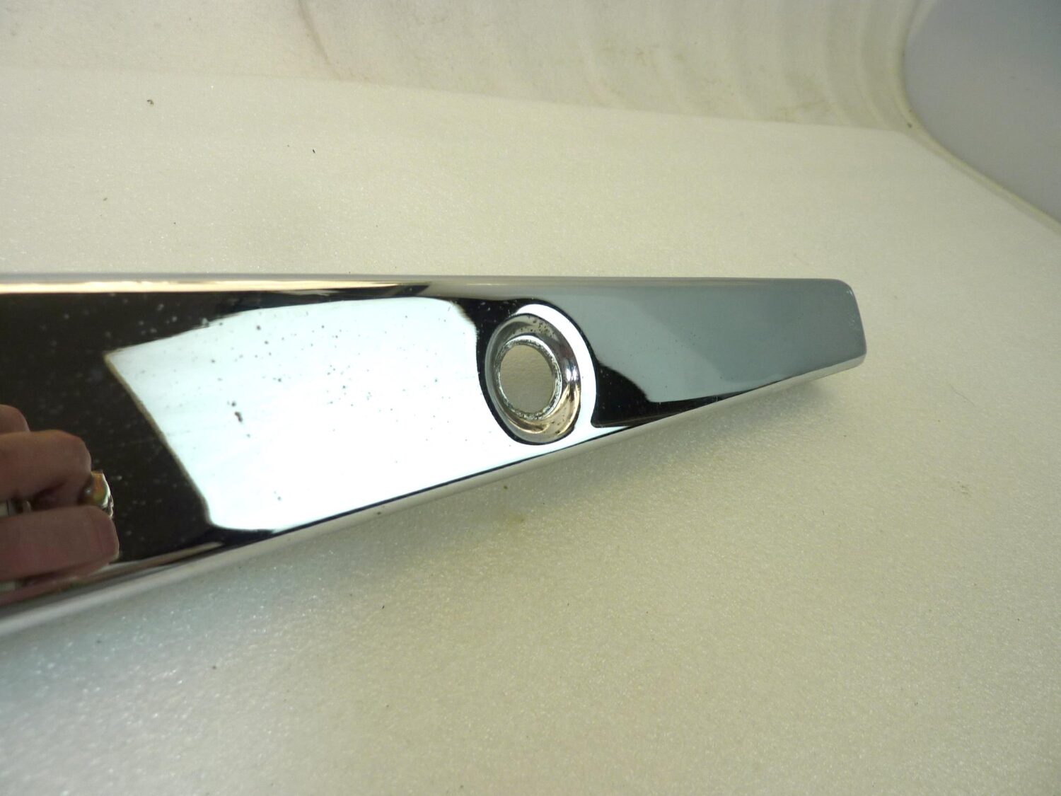Cover posteriore cromata sinistra Guzzi Nevada 750 Classic 2004 - 2015 cod 32459160 - immagine 11