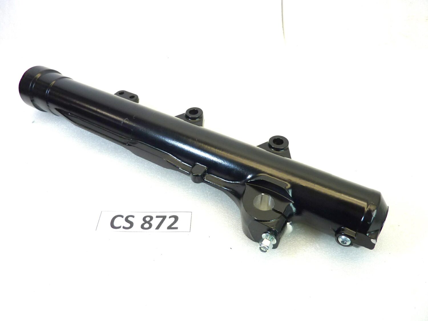 Fodero forcella Guzzi NTX 750 sinistro nero interasse fori pinza 100 mm diam 40 mm NUOVO fondo di magazzino gambale - immagine 3