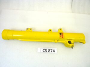 Fodero forcella Guzzi NTX 350 650 sinistro giallo interasse fori pinza 60 mm diam 40 mm  gambale