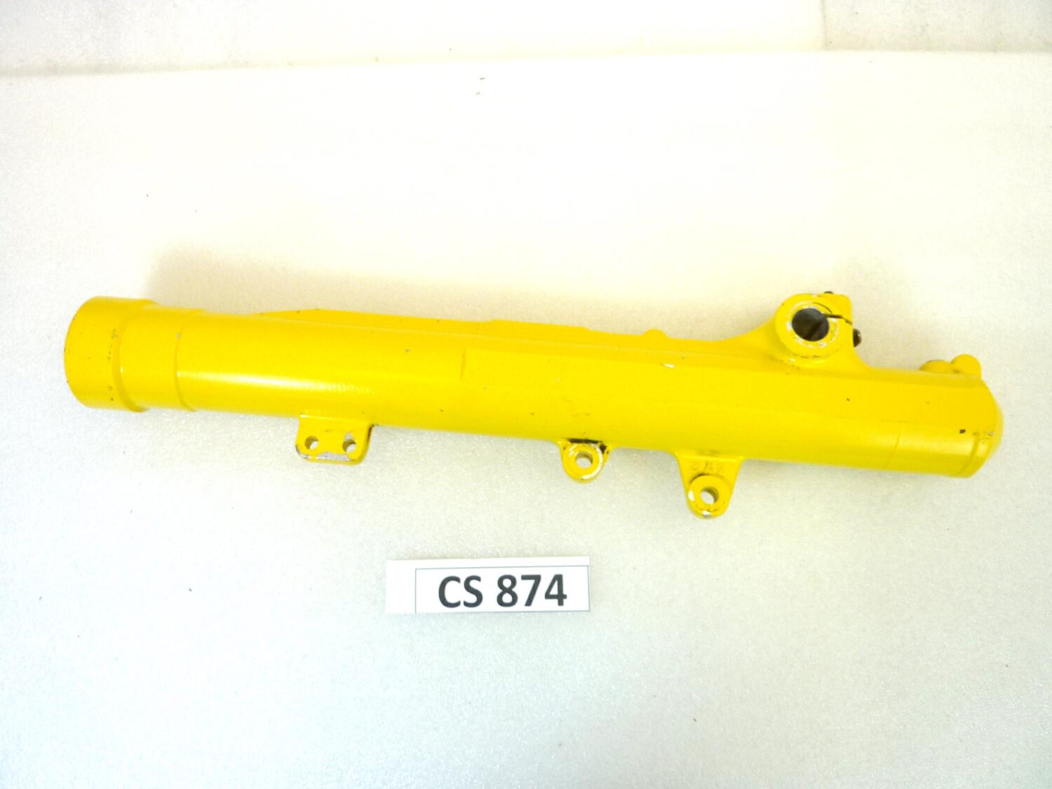 Fodero forcella Guzzi NTX 350 650 sinistro giallo interasse fori pinza 60 mm diam 40 mm gambale - immagine 9