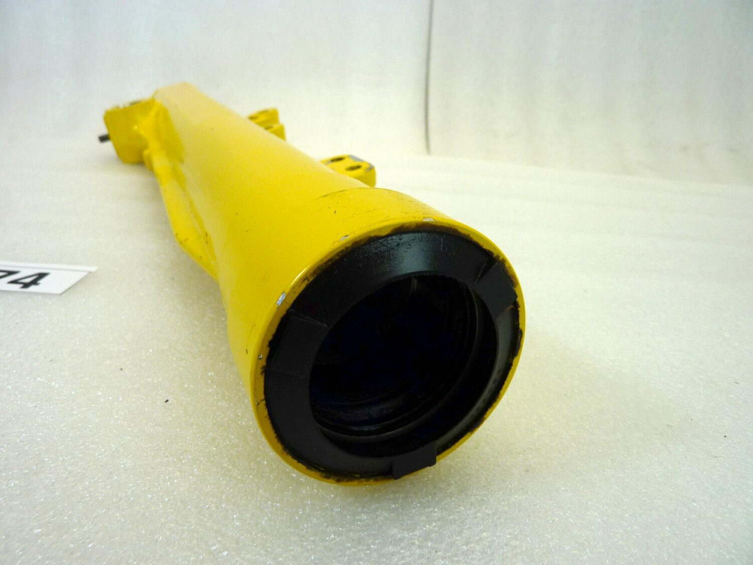Fodero forcella Guzzi NTX 350 650 sinistro giallo interasse fori pinza 60 mm diam 40 mm gambale - immagine 13