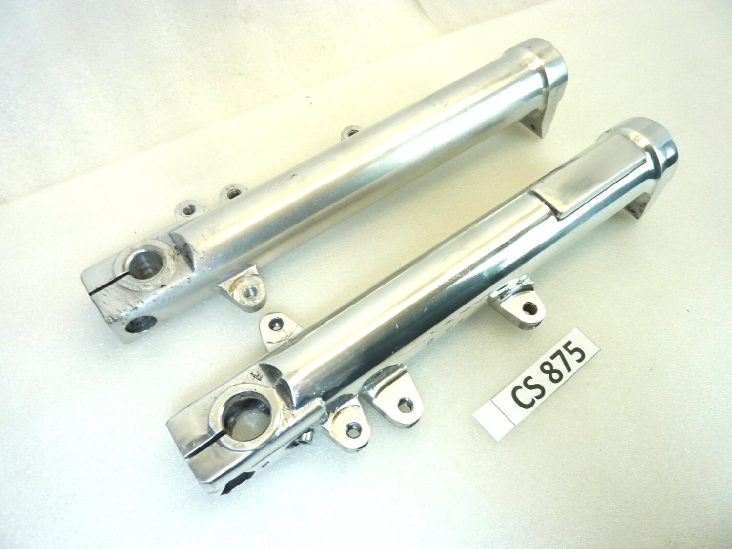 Foderi forcella Guzzi California 3 III carenato cod GU29522550 GU29522650 interasse fori pinza 107 mm diam 40 mm gambali - immagine 2