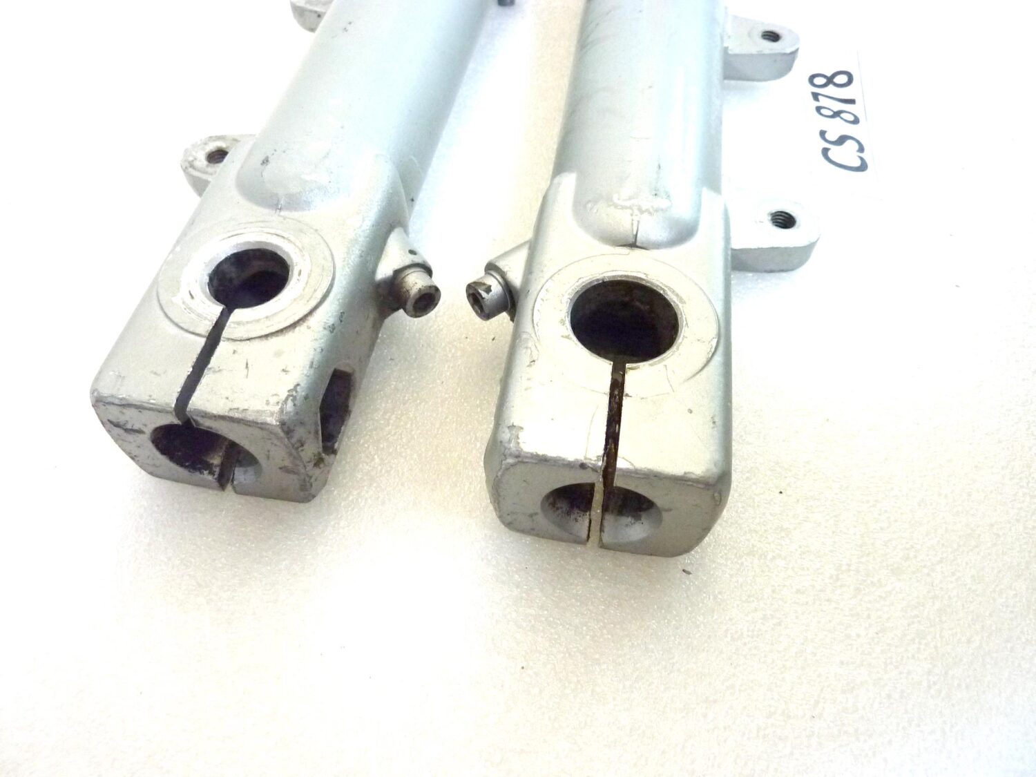 Foderi forcella Guzzi V65 interasse fori pinza 93 mm diam 34 mm gambali - immagine 5