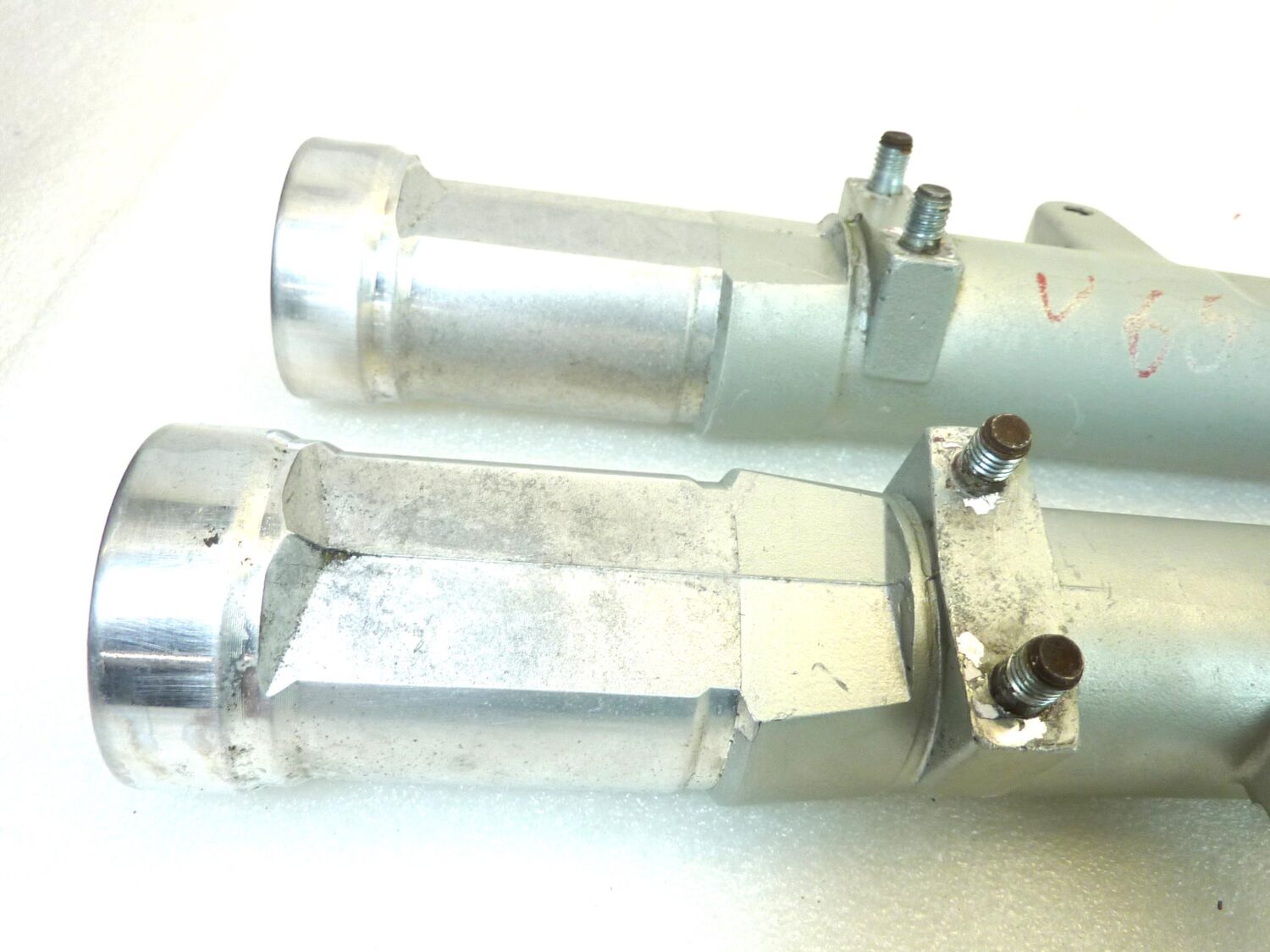 Foderi forcella Guzzi V65 interasse fori pinza 93 mm diam 34 mm gambali - immagine 12