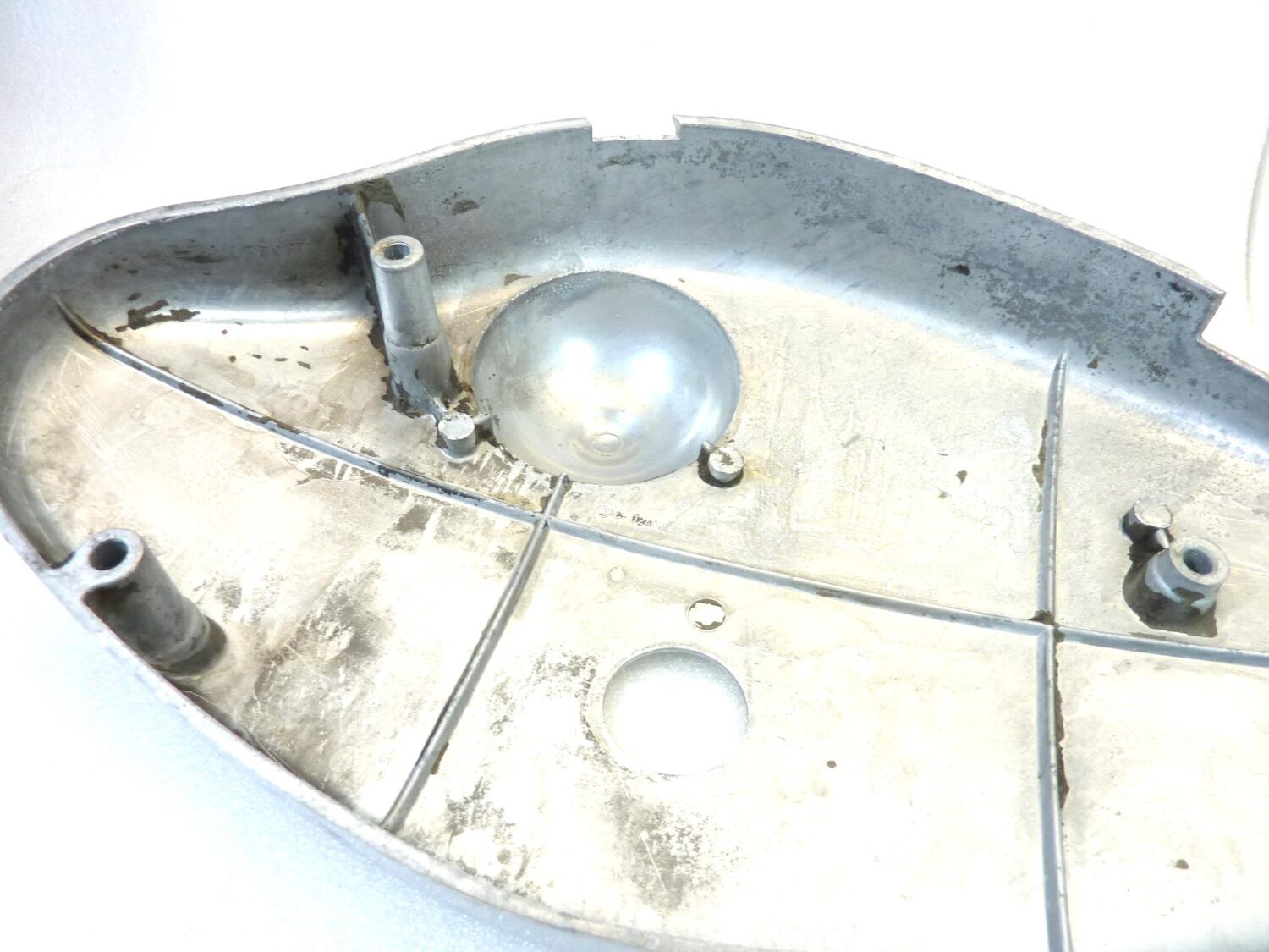 Carter coperchio motore Guzzi Lodola 175 235 destro - immagine 9