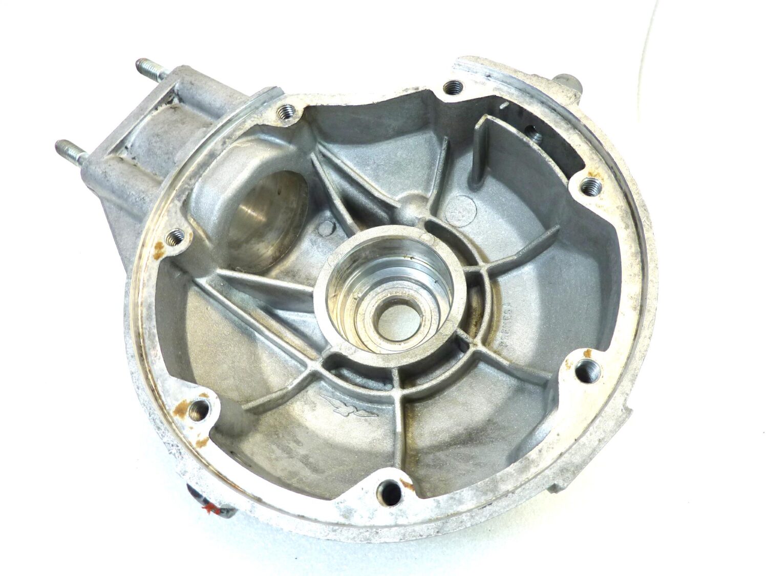 Coperchio cardano Guzzi Serie Piccola alluminio grezzo - immagine 8