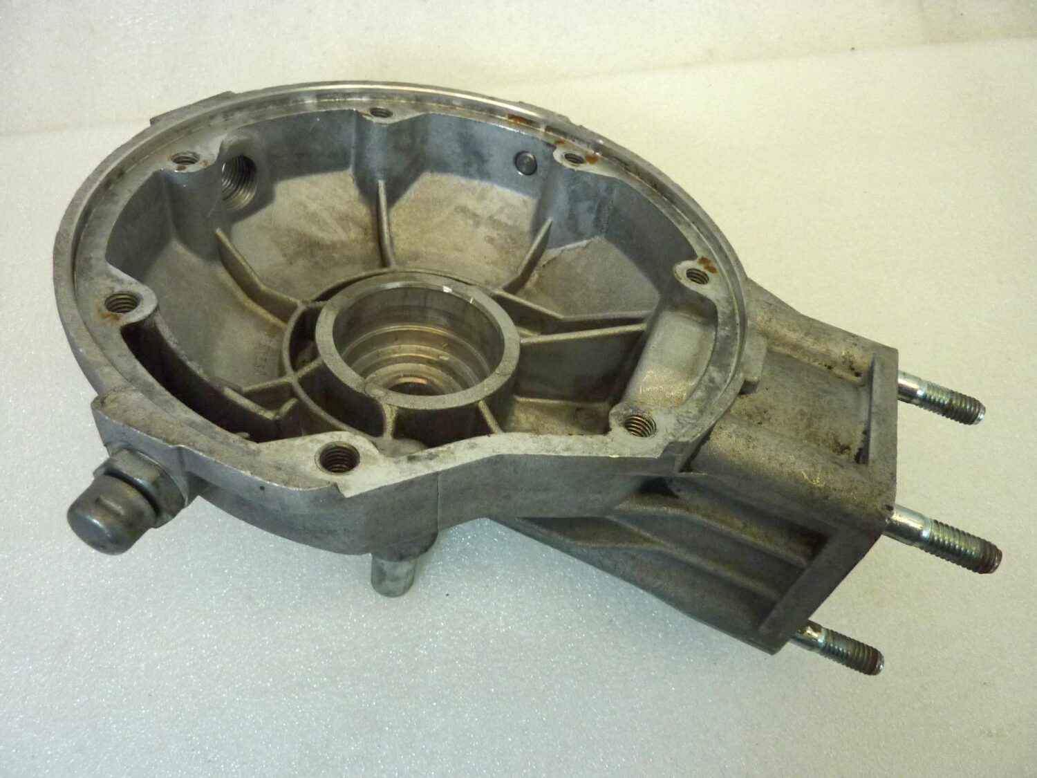 Coperchio cardano Guzzi Serie Piccola alluminio grezzo - immagine 10