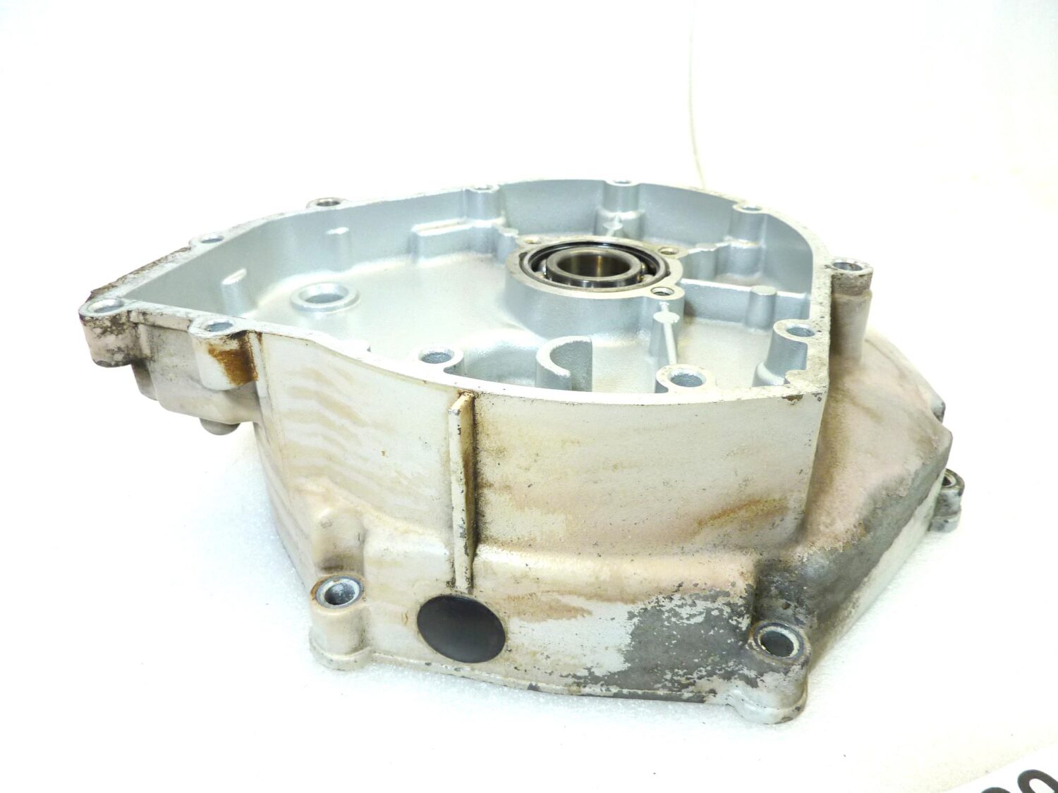 Carter scatola cambio Guzzi V65 Vigili bianco basamento - immagine 7