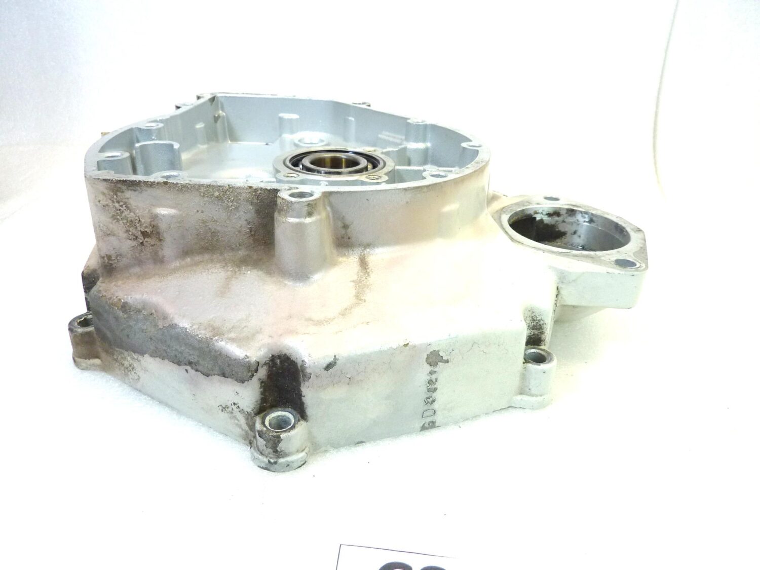 Carter scatola cambio Guzzi V65 Vigili bianco basamento - immagine 9