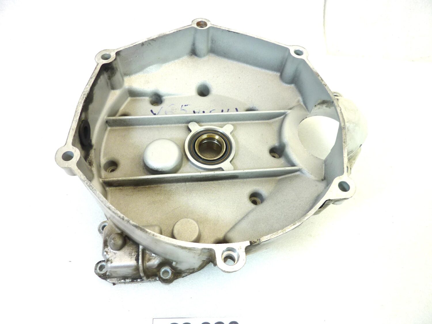 Carter scatola cambio Guzzi V65 Vigili bianco basamento - immagine 10