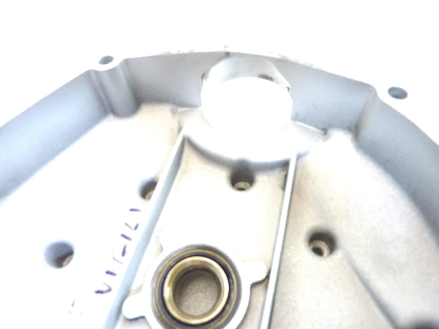 Carter scatola cambio Guzzi V65 Vigili bianco basamento - immagine 12