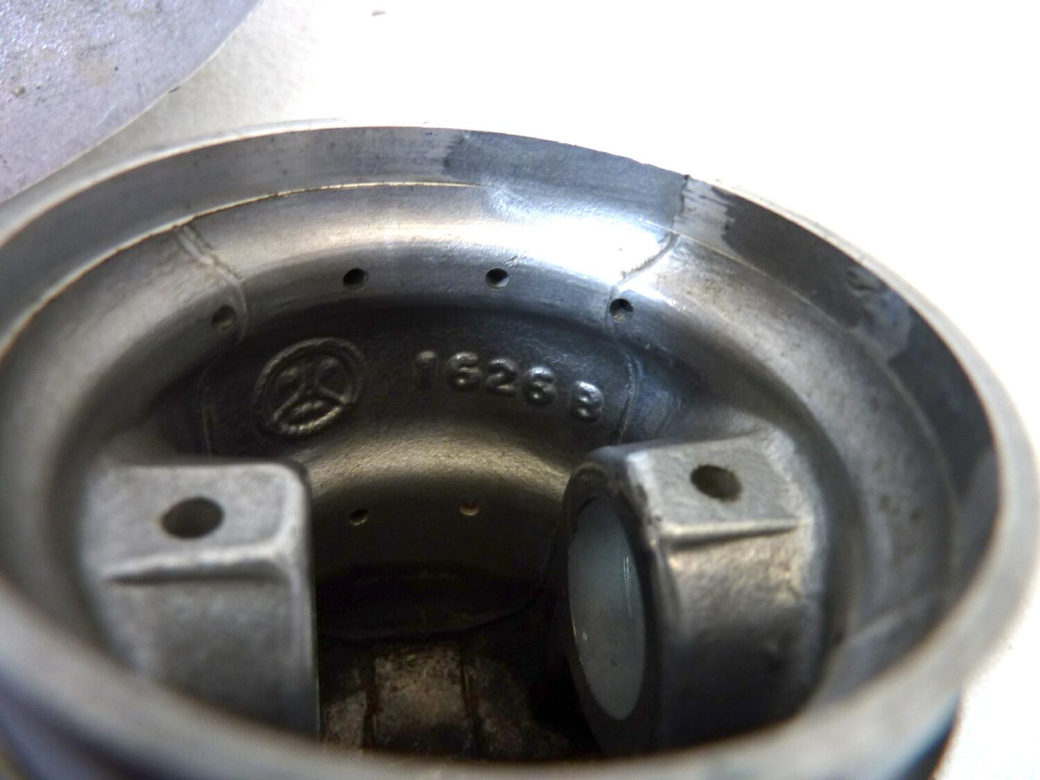 Cilindro pistone Guzzi Stornello 125 diam 52,3 mm come da foto tolleranza B - immagine 16