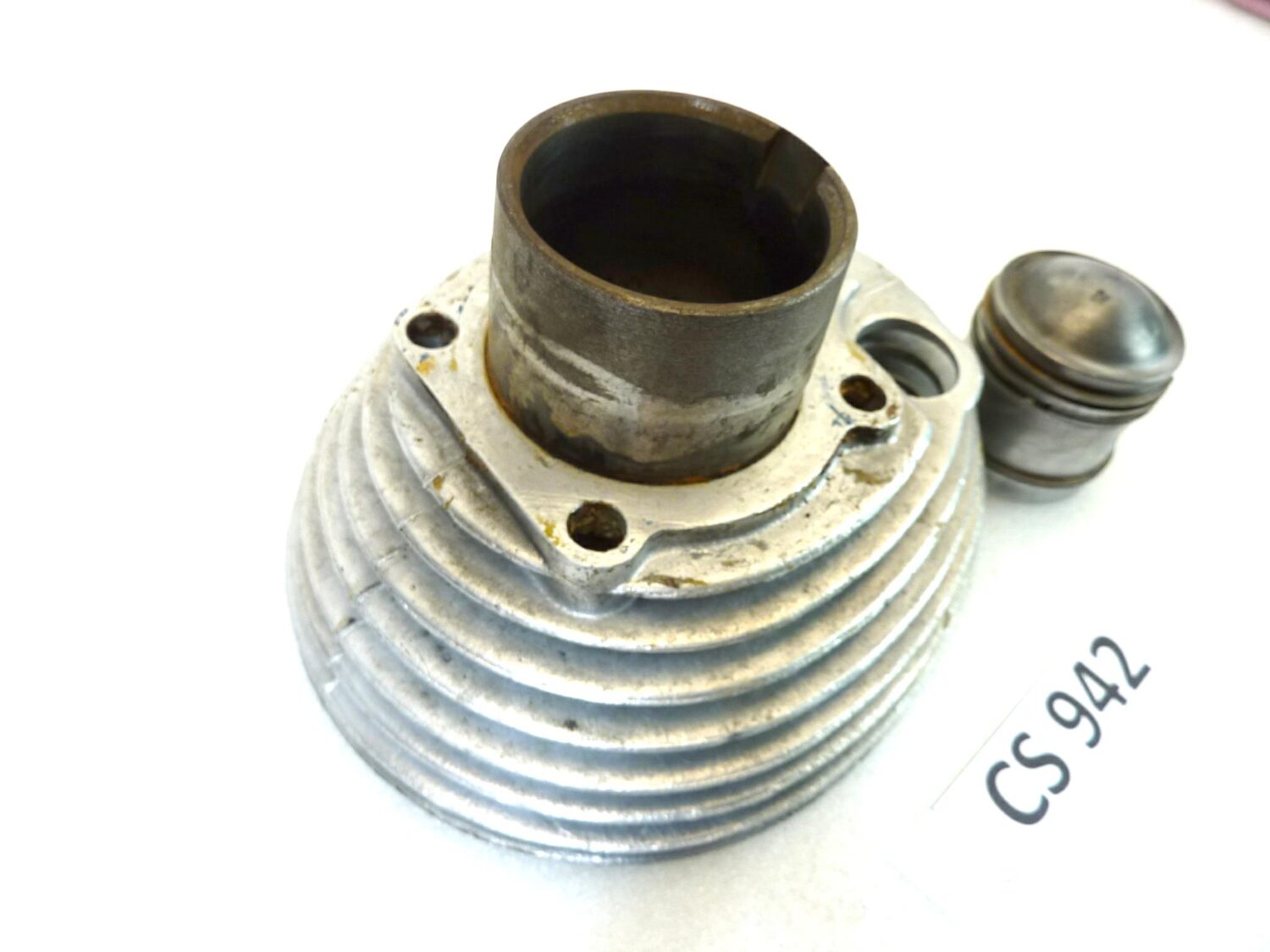 Cilindro pistone Guzzi Stornello 125 diam 51,76 mm tolleranza B come da foto - immagine 2