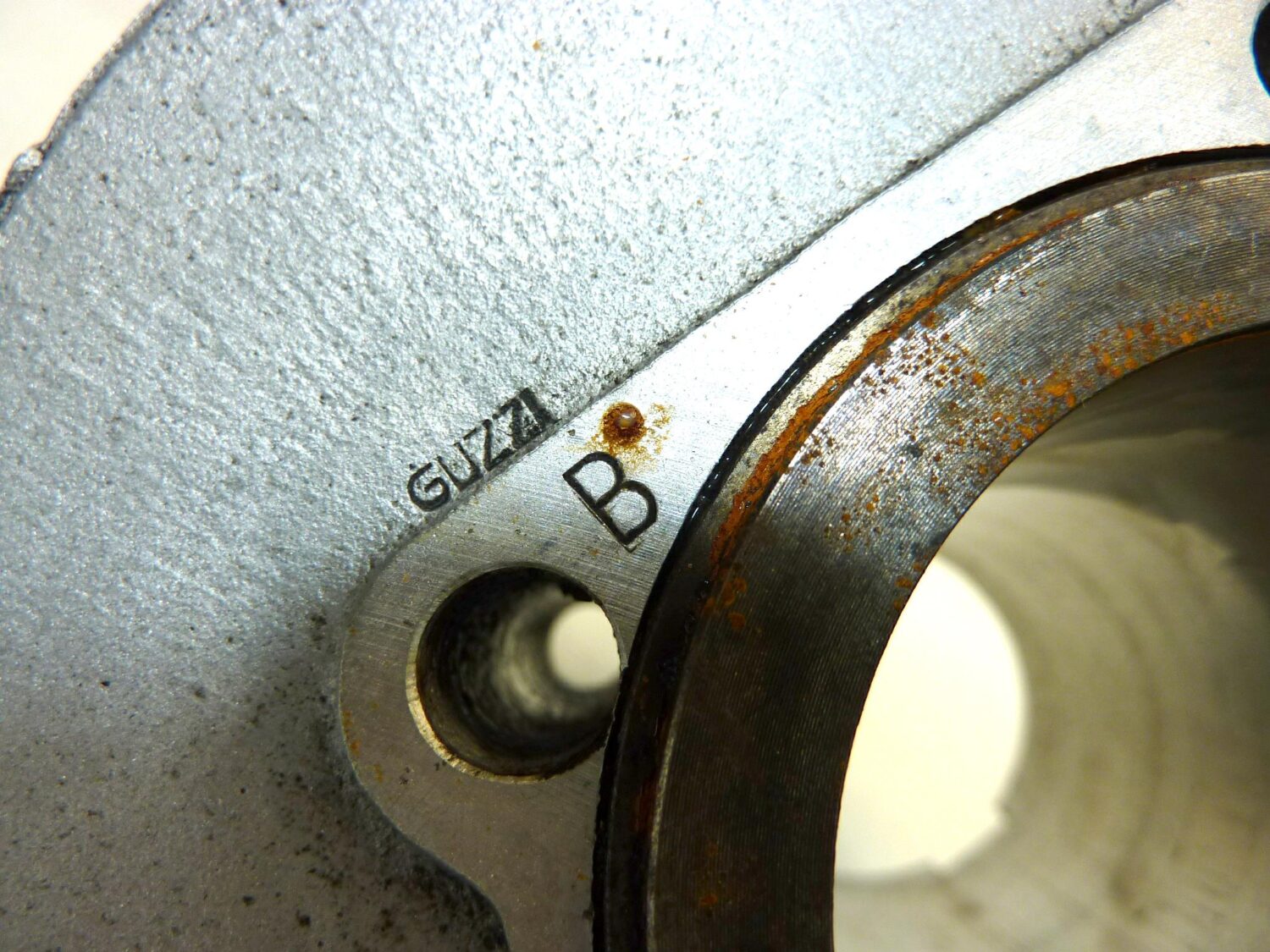 Cilindro pistone Guzzi Stornello 125 diam 52,32 mm tolleranza B - immagine 9
