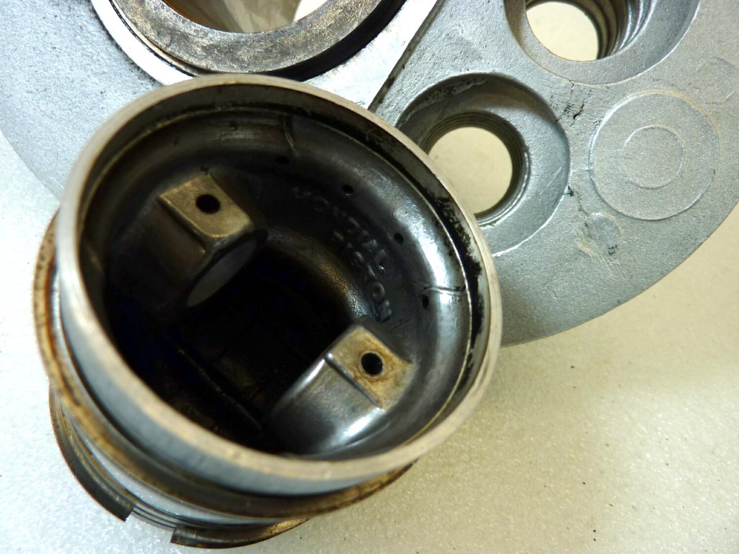 Cilindro pistone Guzzi Stornello 125 diam 52,32 mm tolleranza B - immagine 14