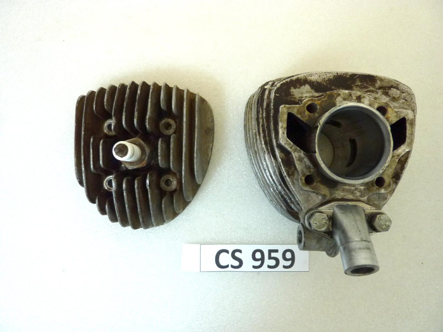 Cilindro testa Guzzi Dingo 50 diam 38,1 mm - immagine 2