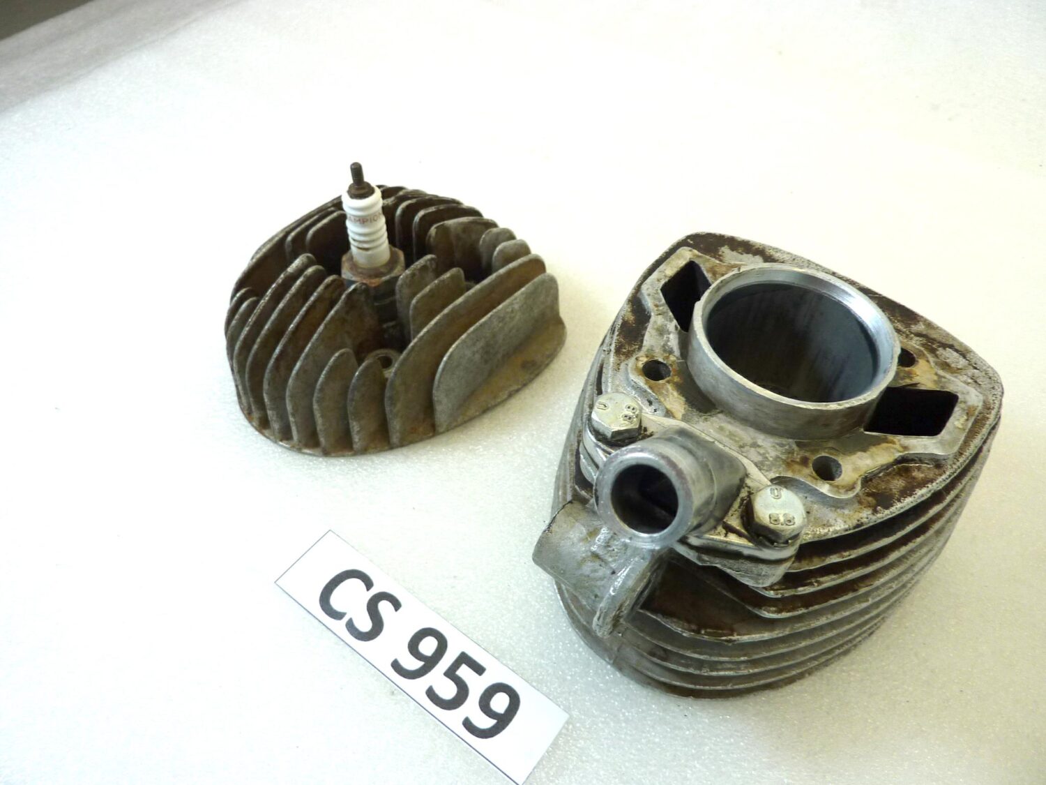 Cilindro testa Guzzi Dingo 50 diam 38,1 mm - immagine 3