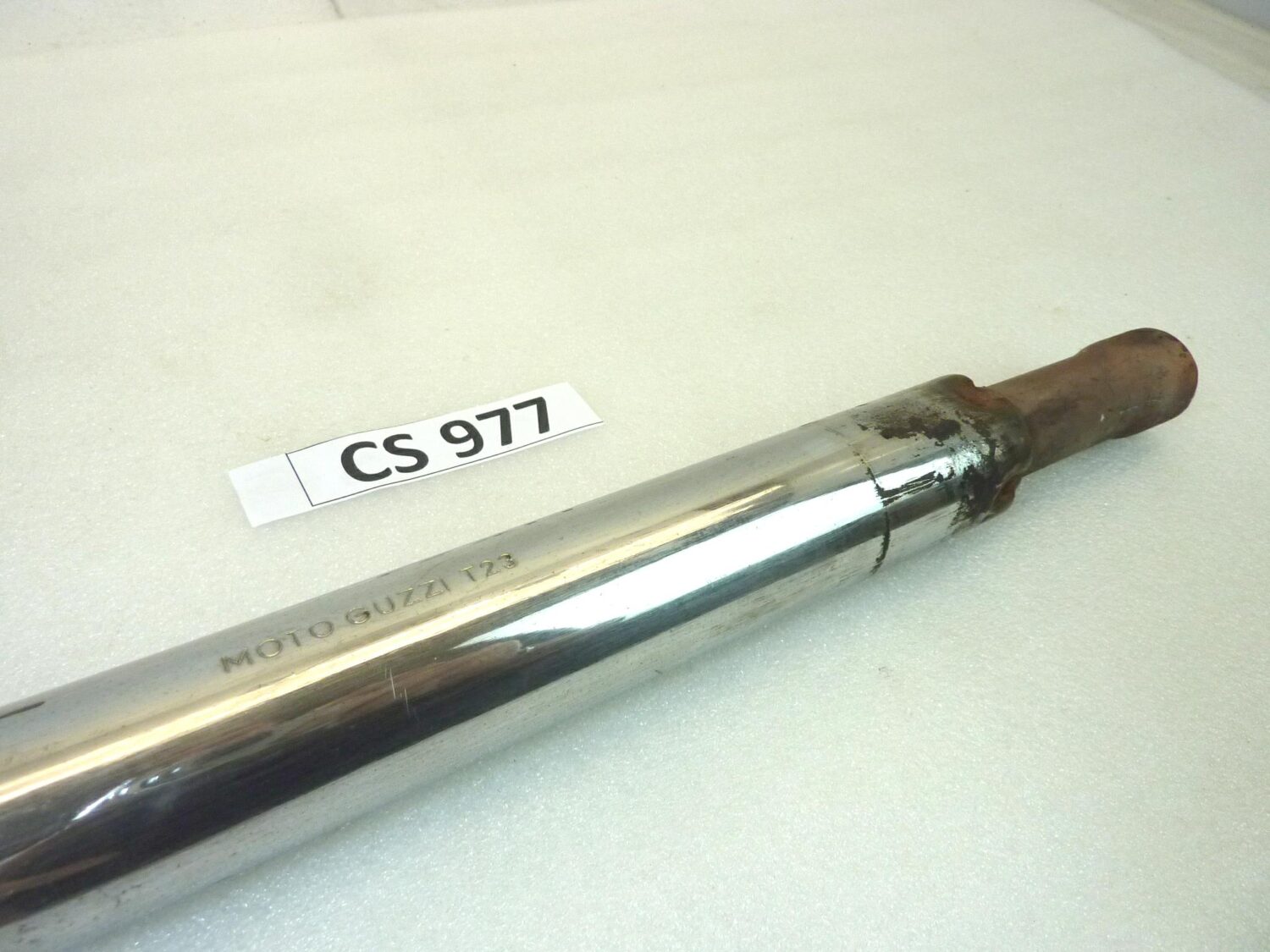Collettore scarico Guzzi Florida cod T23 diam 40,7 mm - immagine 3