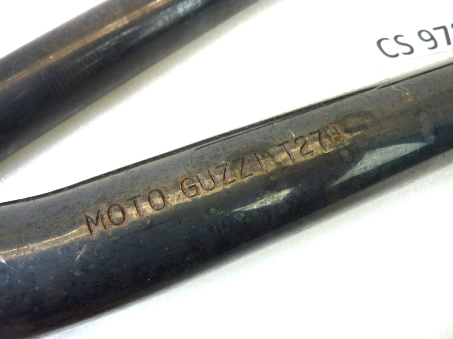 Collettori scarico Guzzi Imola Lario neri T27 diam 38 mm - immagine 4