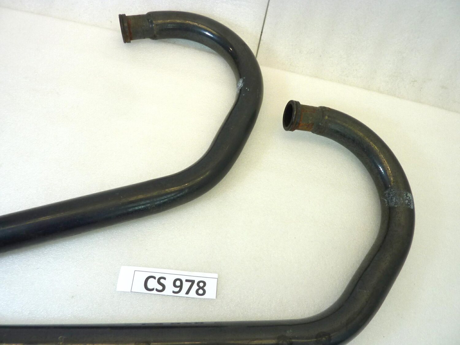 Collettori scarico Guzzi Imola Lario neri T27 diam 38 mm - immagine 5