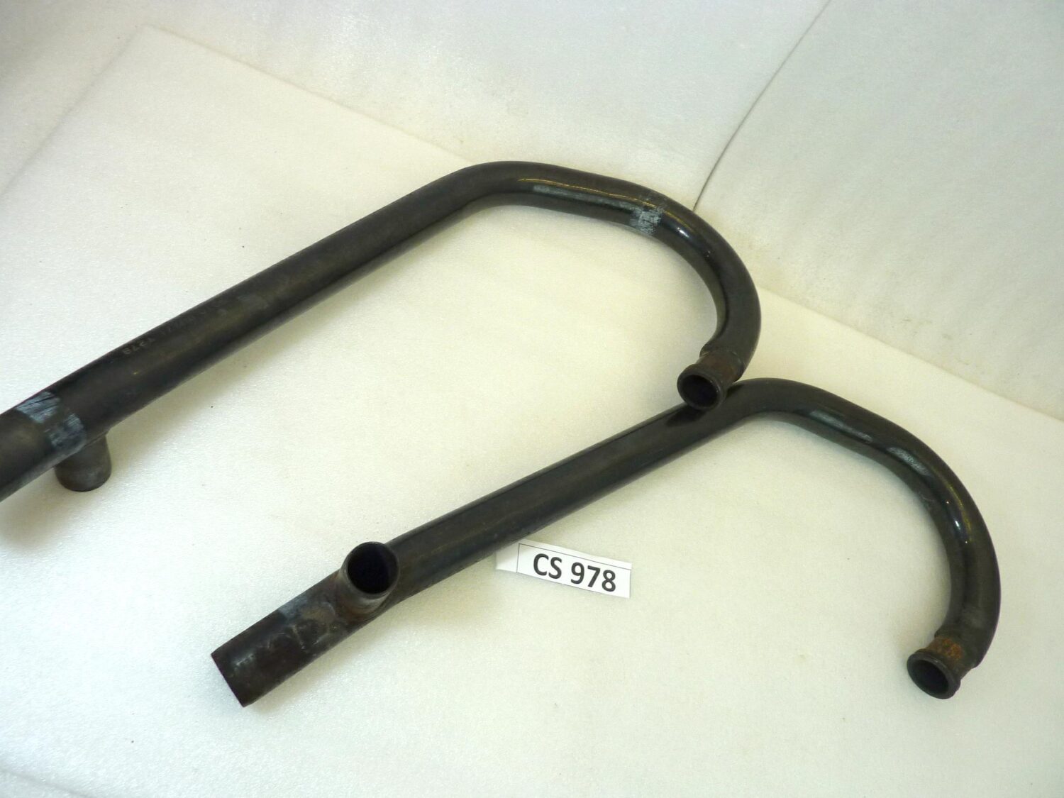 Collettori scarico Guzzi Imola Lario neri T27 diam 38 mm - immagine 7