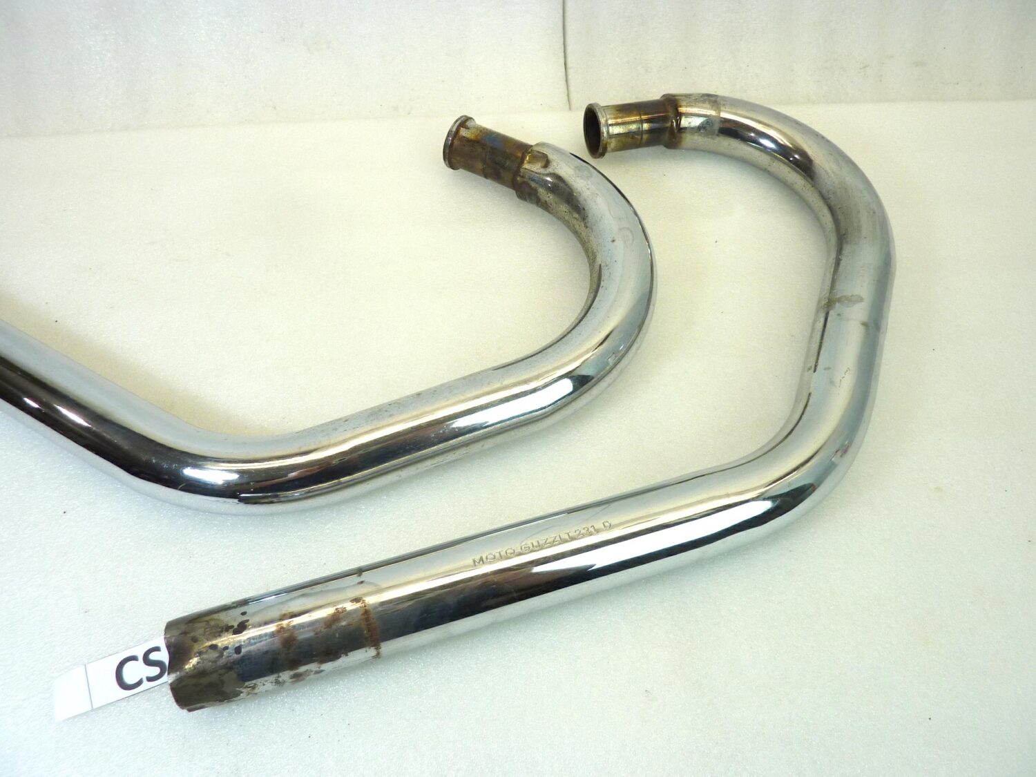 Collettori scarico Guzzi V65 Florida cod T231D T231S diam 42,6 mm - immagine 6