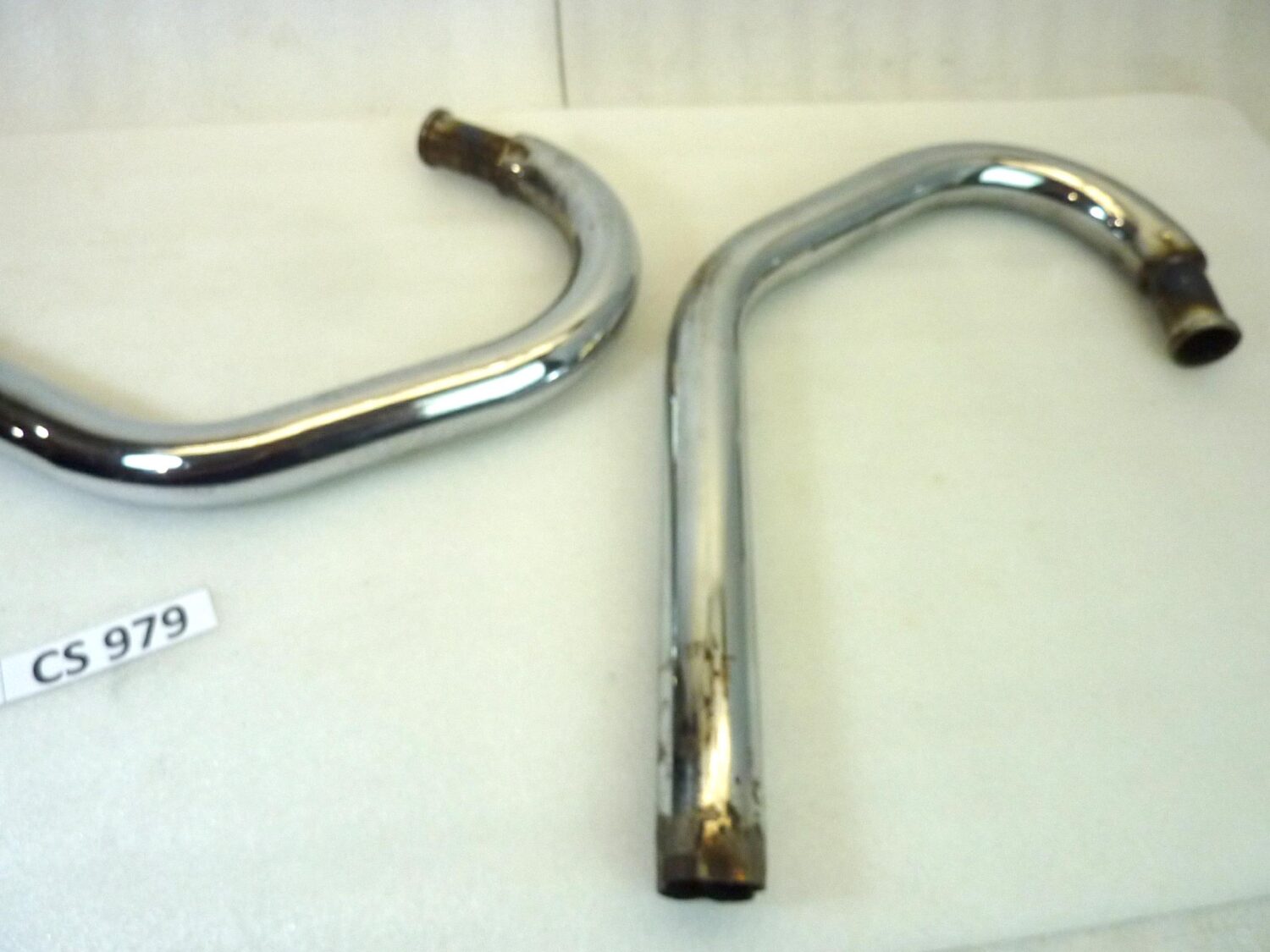 Collettori scarico Guzzi V65 Florida cod T231D T231S diam 42,6 mm - immagine 7