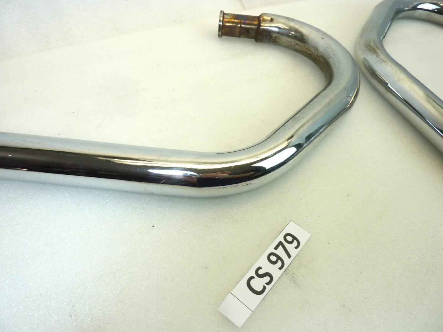 Collettori scarico Guzzi V65 Florida cod T231D T231S diam 42,6 mm - immagine 9