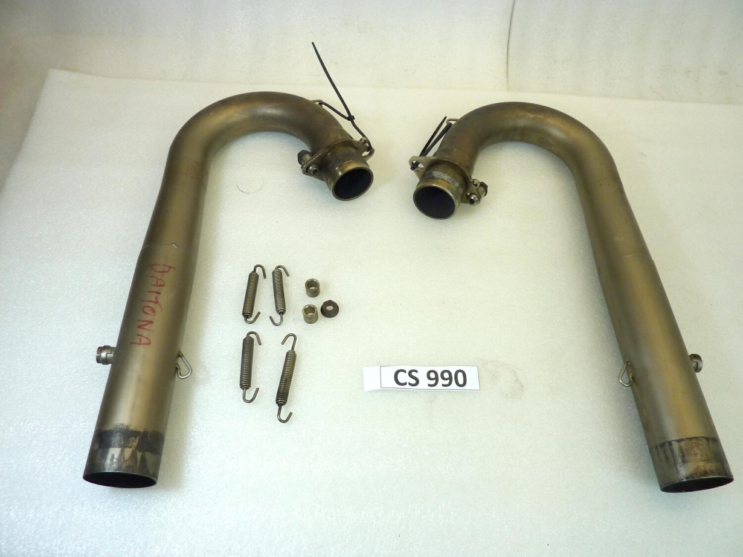 Collettori scarico Guzzi Daytona Racing 1996 cod GU30120940 GU30120941