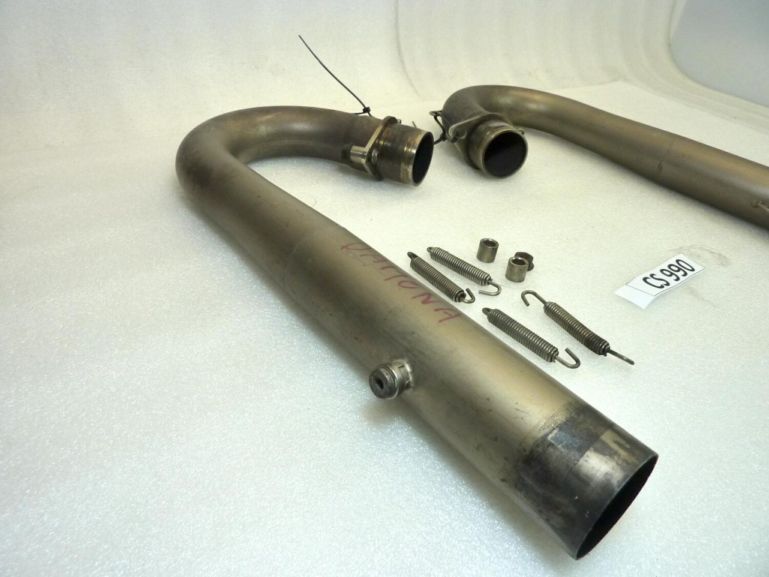 Collettori scarico Guzzi Daytona Racing 1996 cod GU30120940 GU30120941 - immagine 2