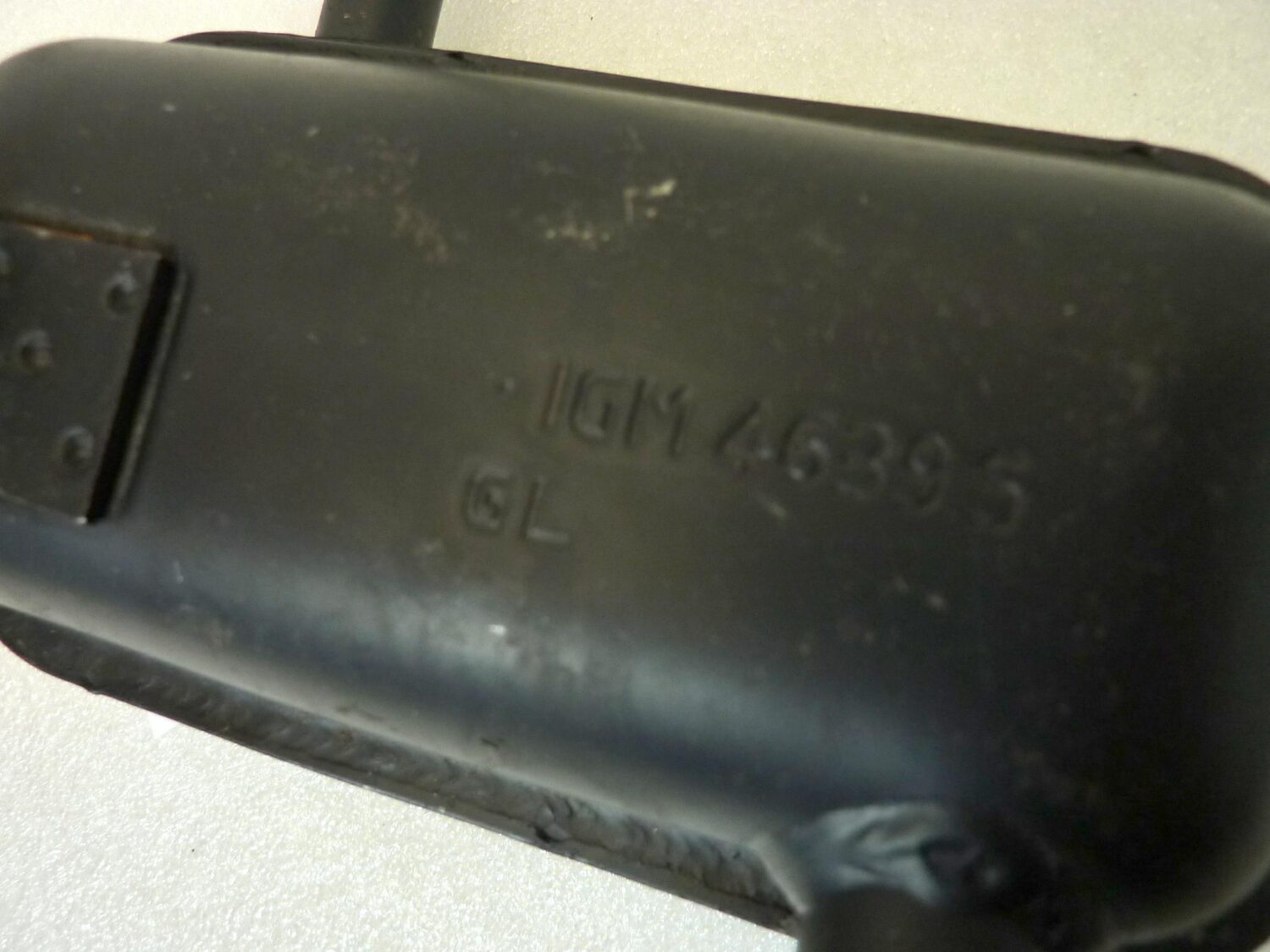 Marmitta terminale Guzzi Trotter IGM 46395 cod 45120400 NUOVO fondo di magazzino - immagine 6