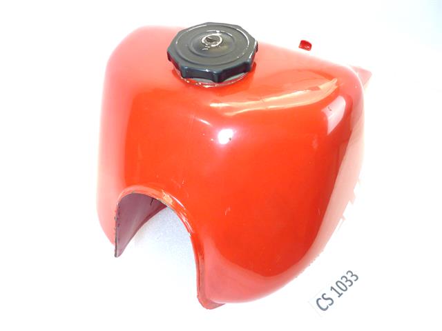 Serbatoio benzina Guzzi 125 TT 1985 - 1991 tappo carburante senza chiave - immagine 6