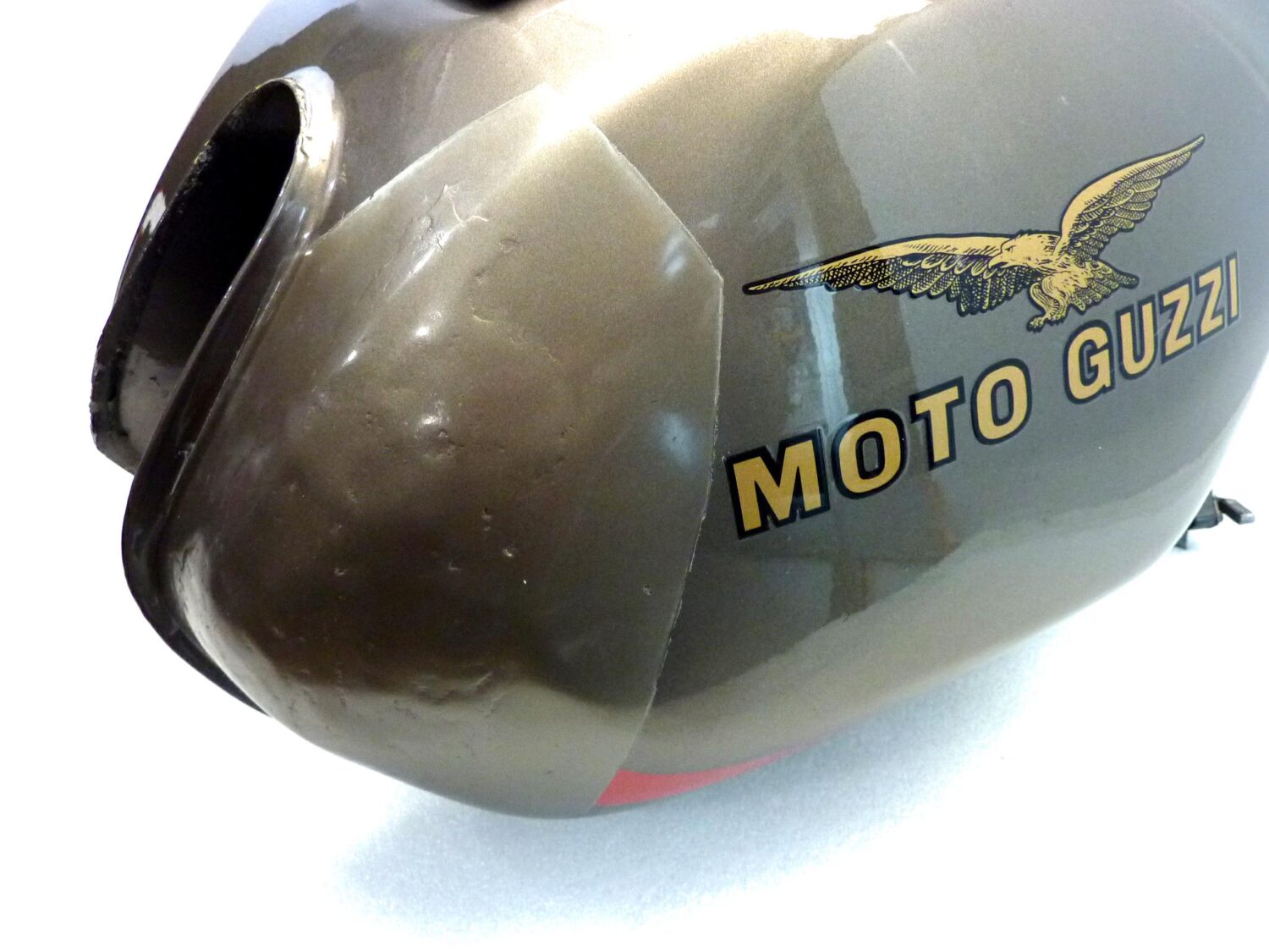 Serbatoio benzina Guzzi 1000 Mille GT 850 T5 con chiave sportellino carburante - immagine 6