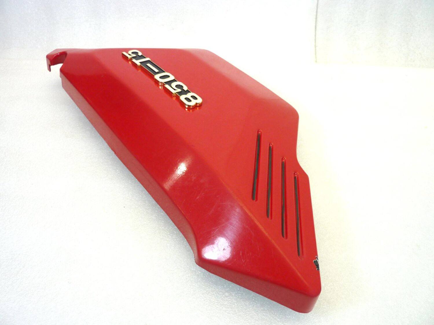 Fiancatina sinistra Guzzi 850 T5 rossa fianchetto carena - immagine 7