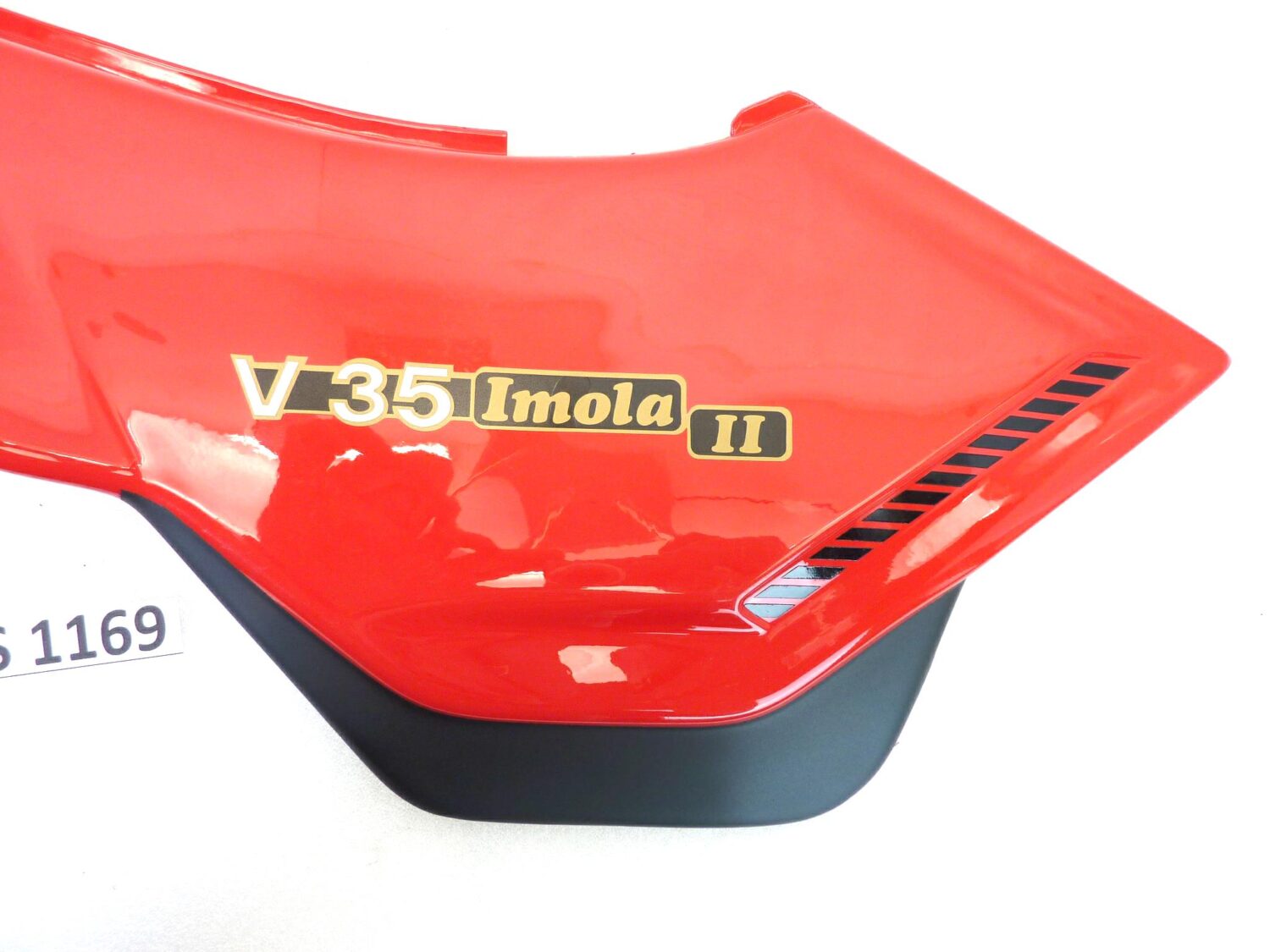 Carena laterale fiancatina destra Guzzi V35 Imola II fianchetto NUOVO fondo di magazzino - immagine 3