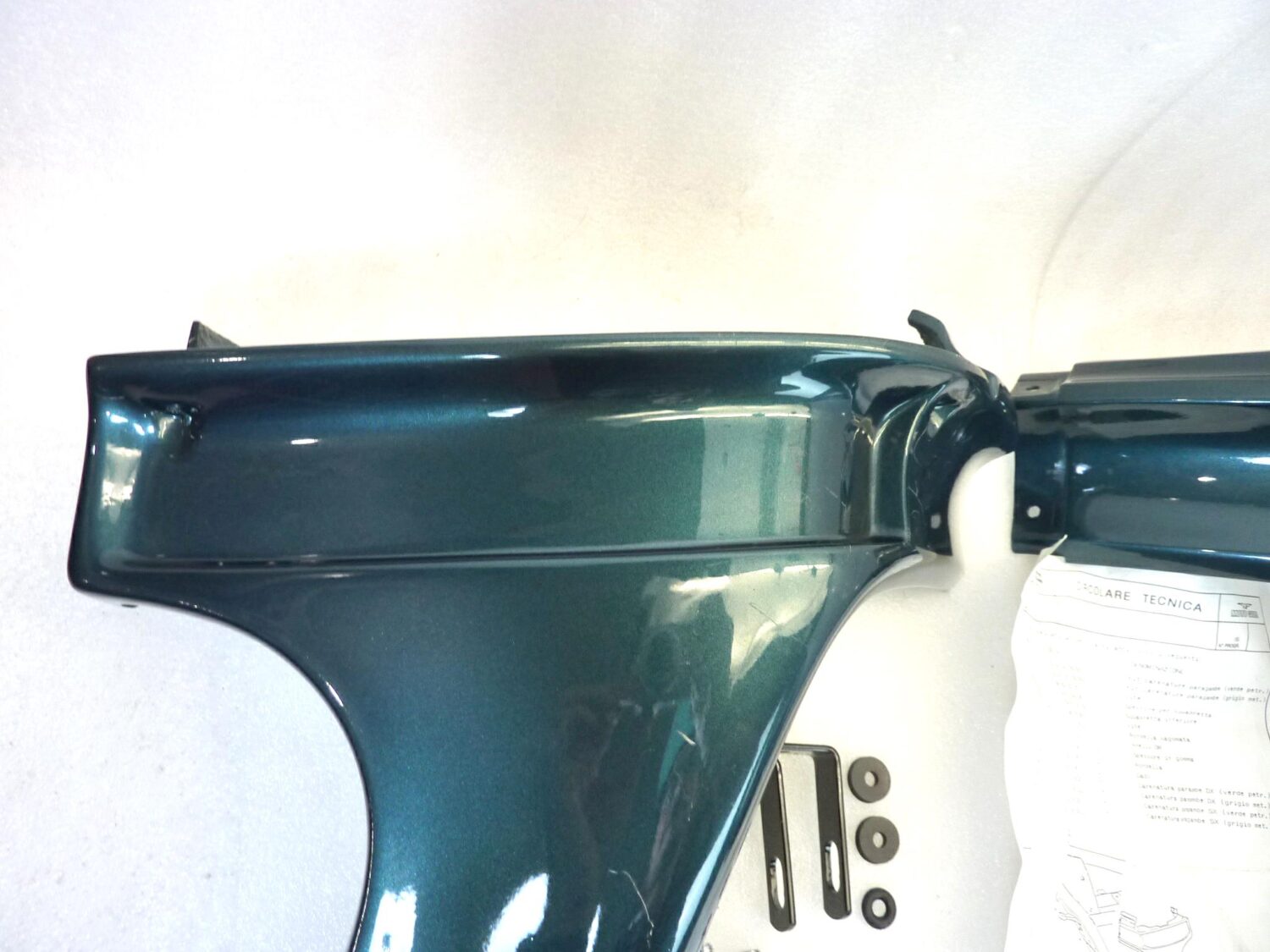 carena anteriore Guzzi V35 V65 1993 PA Carabinieri fianchetti coppia completi NUOVO fondo di magazzino - immagine 8
