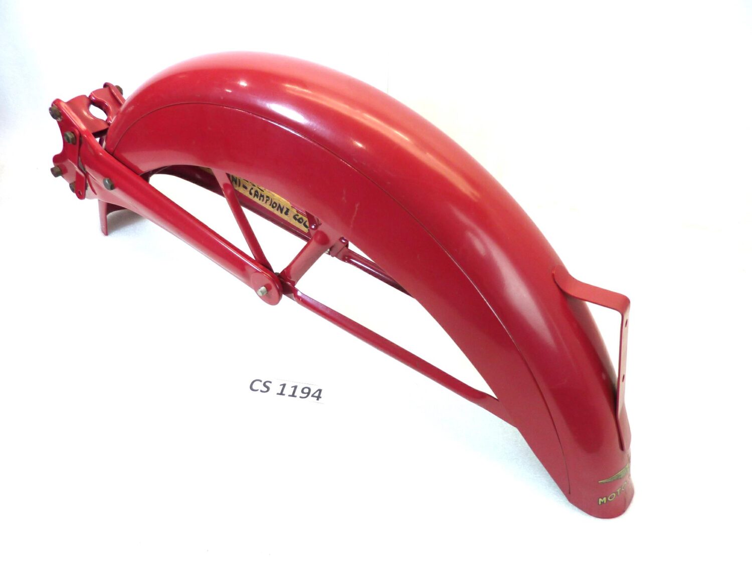 Parafango posteriore Guzzi Guzzino Motoleggera 65 compatibile per Cardellino con modifica per compassi - immagine 4
