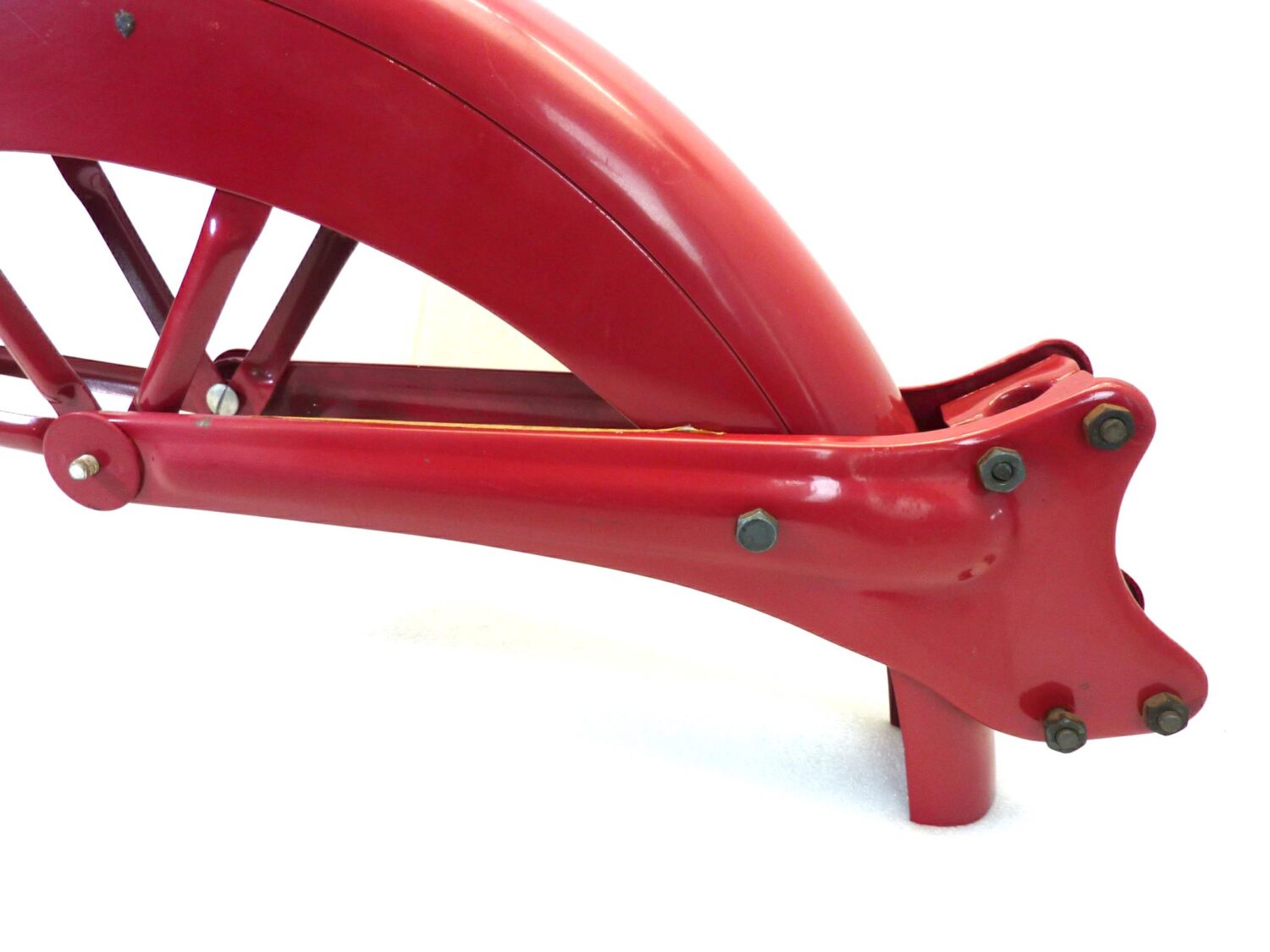 Parafango posteriore Guzzi Guzzino Motoleggera 65 compatibile per Cardellino con modifica per compassi - immagine 11