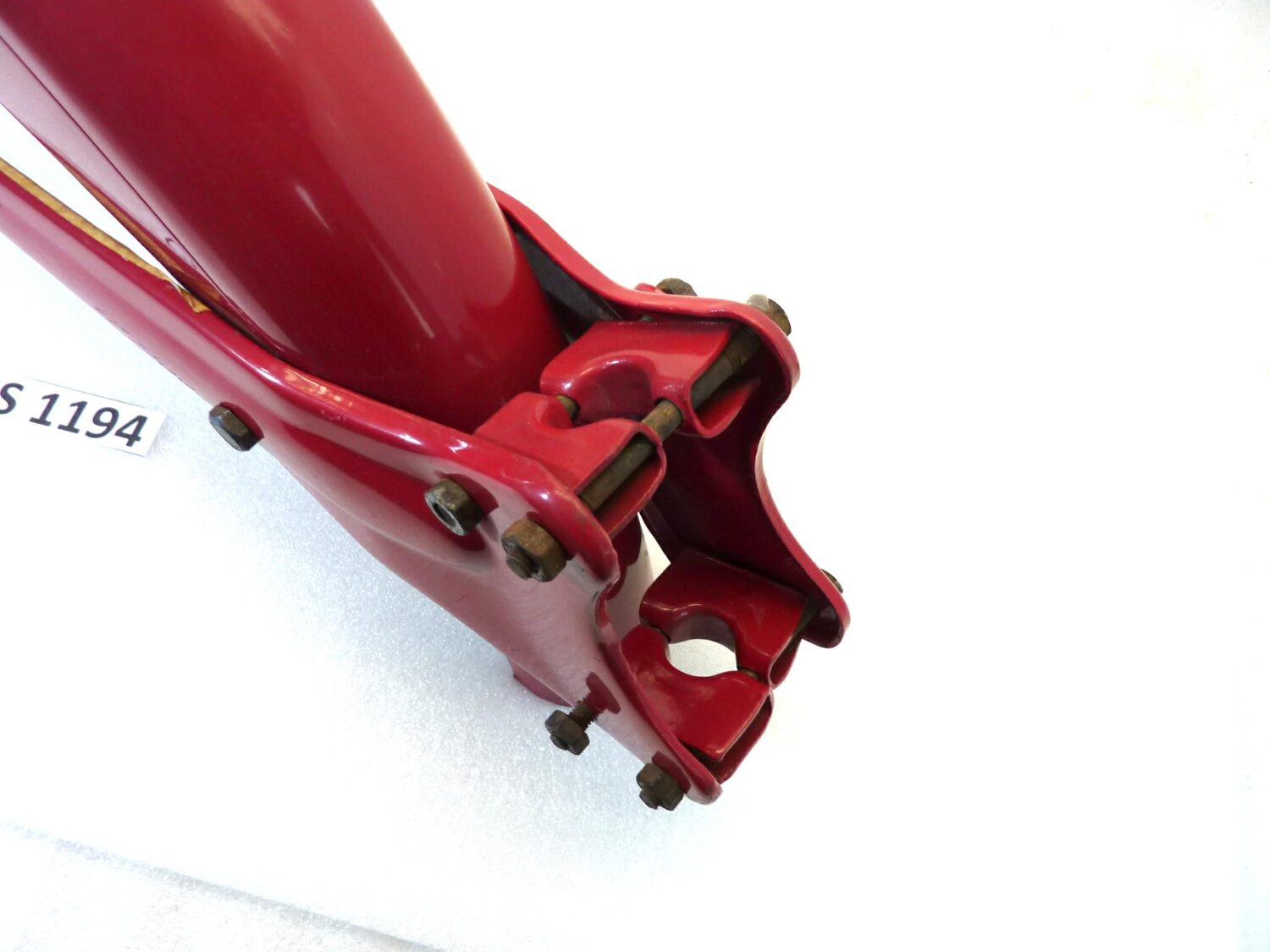 Parafango posteriore Guzzi Guzzino Motoleggera 65 compatibile per Cardellino con modifica per compassi - immagine 12