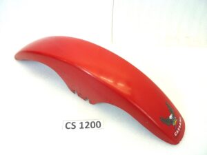 Parafango anteriore V35 V50 V65 vetroresina lunghezza 51 cm - larghezza 9 cm - altezza 11,5 cm - interasse fori 3,5 cm