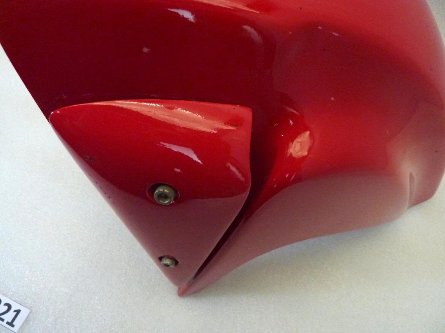 Parafango posteriore Guzzi V11 vetroresina artigianale - immagine 11