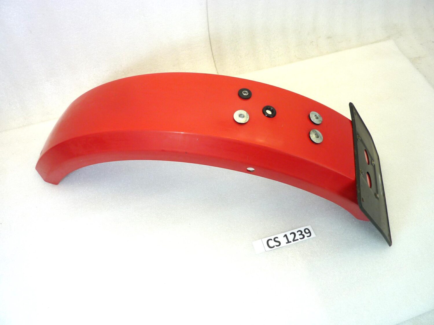 Parafango posteriore V35 V50 I II III serie rosso con portatarga - immagine 3