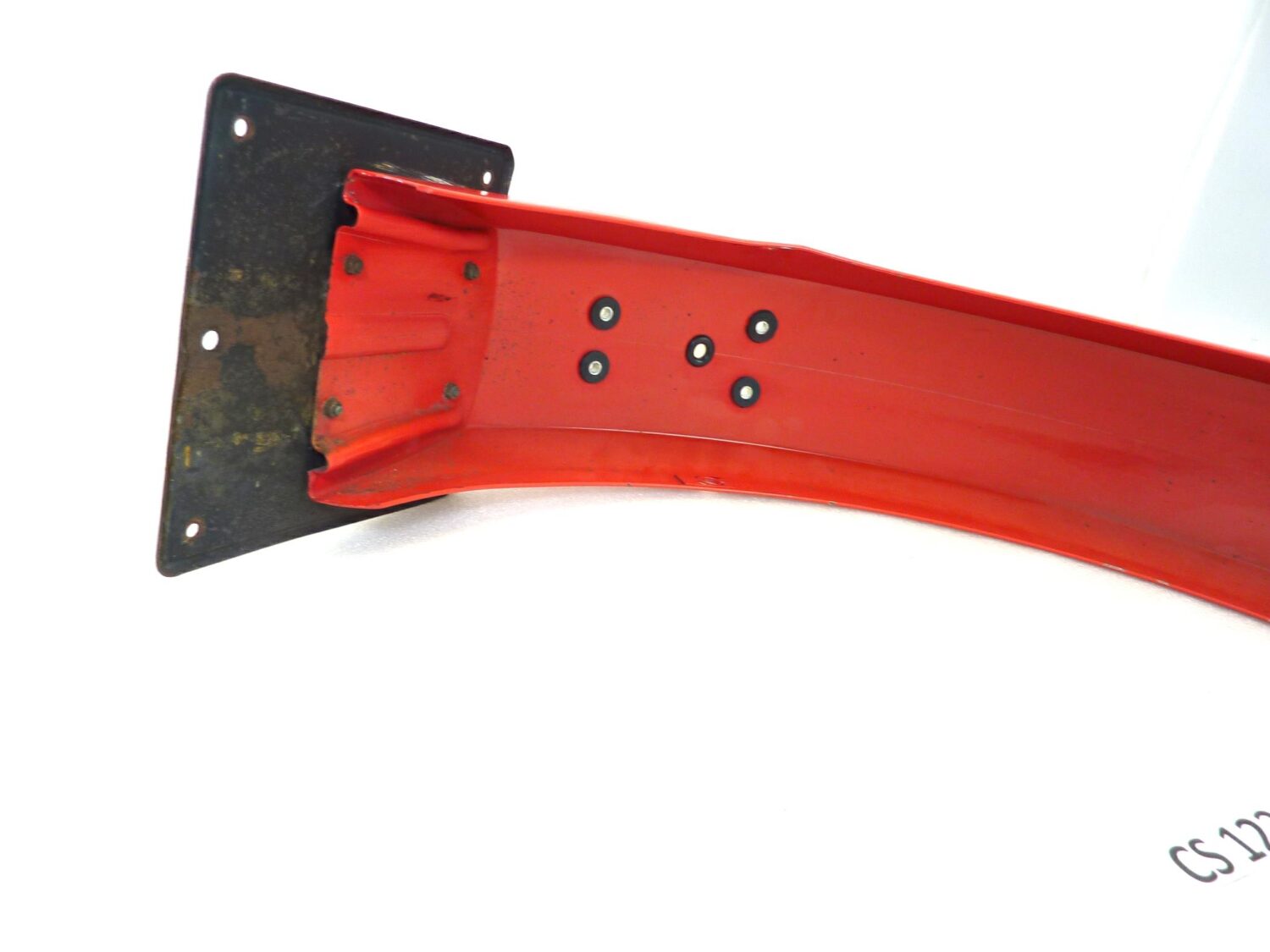 Parafango posteriore V35 V50 I II III serie rosso con portatarga - immagine 10
