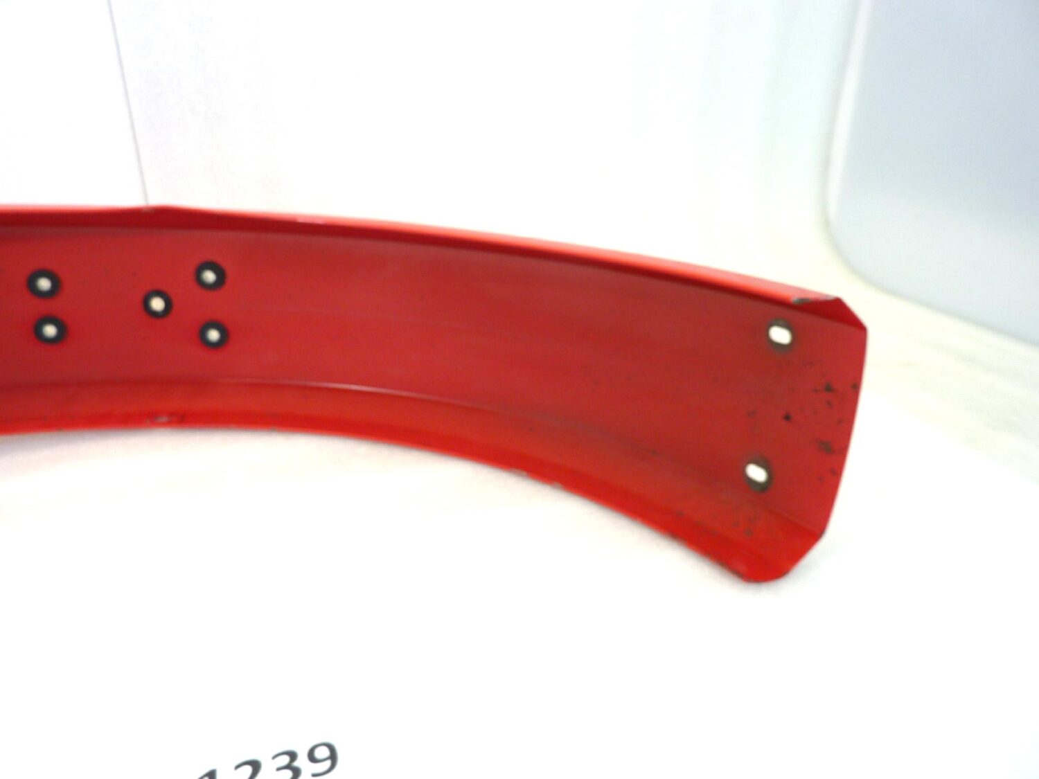 Parafango posteriore V35 V50 I II III serie rosso con portatarga - immagine 11