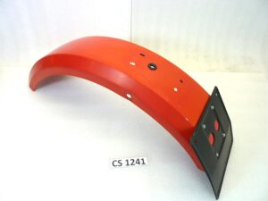 Parafango posteriore V35 V50 I II III serie con portatarga rosso