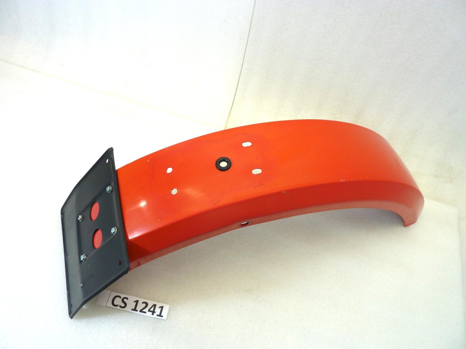 Parafango posteriore V35 V50 I II III serie con portatarga rosso - immagine 6