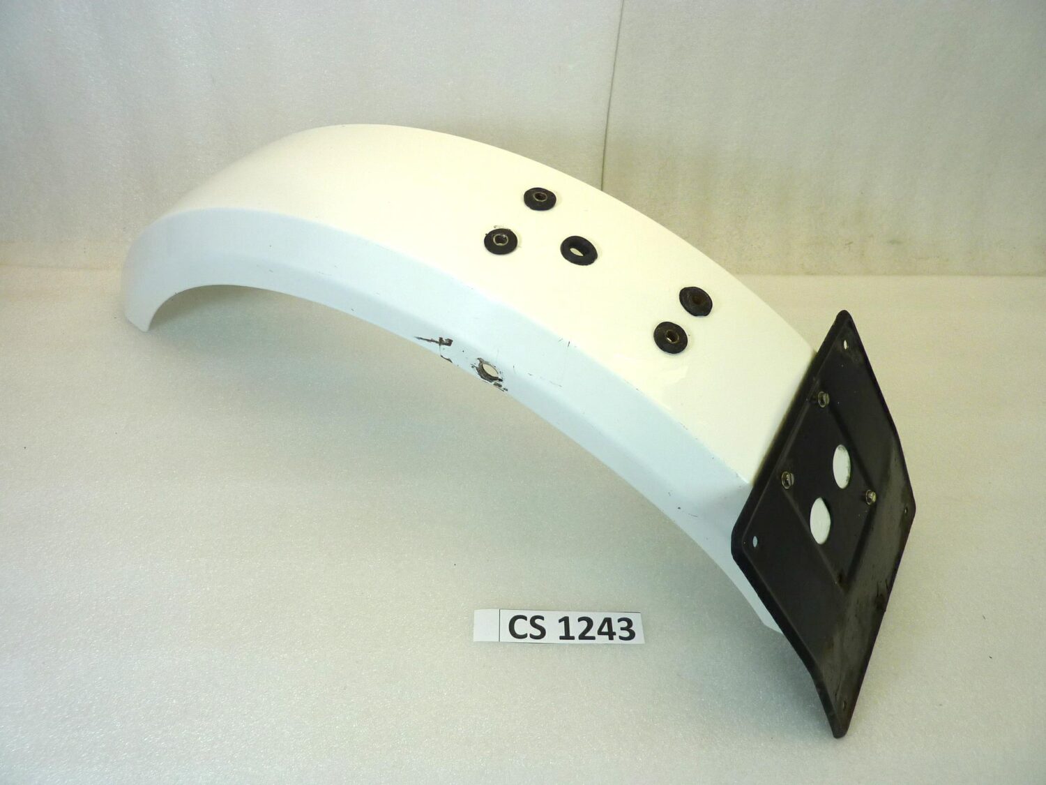 Parafango posteriore V35 V50 I II III serie bianco con portatarga