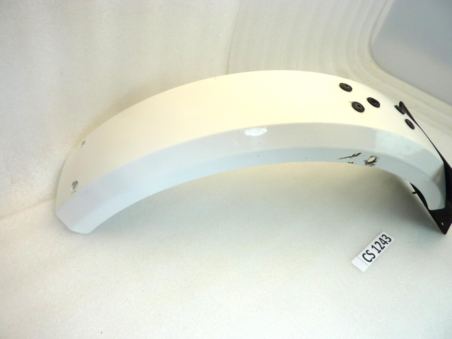 Parafango posteriore V35 V50 I II III serie bianco con portatarga - immagine 2